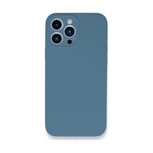 Newface - 615 - iPhone Uyumlu 13 Pro Max Kılıf Lansman Legant Silikon - - Csmo-tex - Açık Mavi