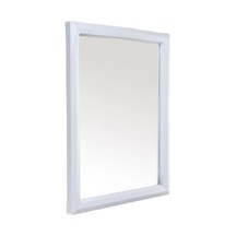 Küçük Kare Tek Ayna Beyaz