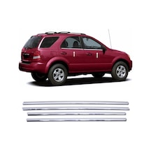 Kia Sorento Krom Cam Çıtası 4 Kapı P.çelik 2002-2009 Arası