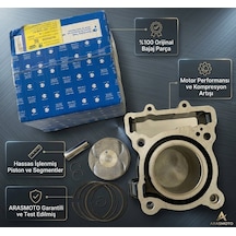 Dominar 250 Uyumlu  Motor Silindir Bloğu Ve Piston Kit Sıfır Parça Moto Eay