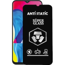 Samsung Galaxy M10 ile Uyumlu Tam Kaplayan Anti Statik Dayanıklı Süper Cam Ekran Koruyucu