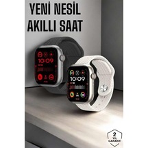 Akıllı Saat Yeni Nesil Gps Özelliği Nfc Ve Uyku Takibi Beyaz