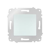 8 Adet Ovivo Grano Beyaz Tekli Anahtarçerçevesizdir