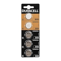 Duracell Cr2025 3v Lityum Düğme Pil 5'li Paket