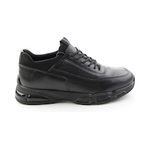 Bambi Siyah Napa Hakiki Deri Erkek Sneaker E01811906543