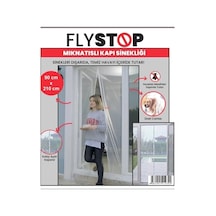 Kmıknatıslı Kapı Sinekliği 90x210 Cm Cırtbantlı Plastik
