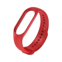 Xiaomi Mi Band 7 Uyumlu Klasik Kordon - Kırmızı