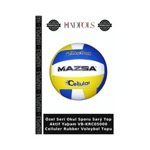 Özel Seri Okul Sporu Sarý Top Aktif Yaþam Vb-krc05000 Celluler Rubber Voleybol Topu Çok Renkli