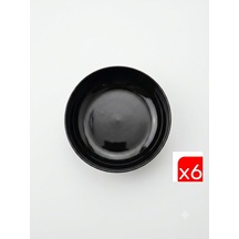 Kütahya Porselen Moderna Çorba Kasesi Siyah 15cm Mod15ks740104 6 Lı