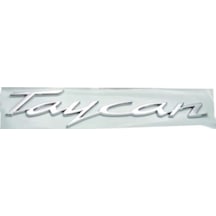Porsche Uyumlu Yazı Taycan Krom