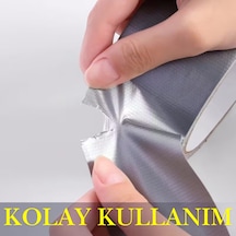 Çok Amaçlı Tamir Bandı Duck Tape Kanal Bandı "48 Mm X 25 Mt" Gri