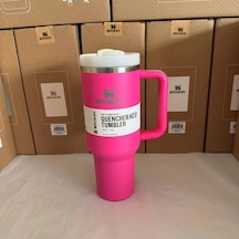 Aitong Stanley Quencher Termos Pipetli Bardak 1,18 Lt Kırmızı Termos, Soğuk Tutar Kırmızı