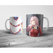 Pixxa Darling In The Franxx - Zero Two Kupa Bardak Model 3