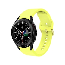 Mobilteam Galaxy Watch 4 40mm Krd-50 Uyumlu Kordon-sarı