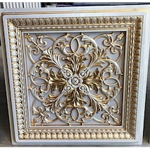 Diecor Led Döşenebilir Asma Tavan Uyumlu 60x60 Dekoratif Tavan Paneli Bronz 60 X 60 Model:xa290