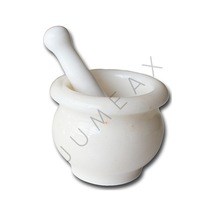 Jumeax Rouen Beyaz Mermer Havan