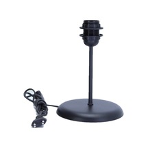 Yedek Abajur Ayağı Metal Gönde Paslanmaz Fırın Boyo Dekorasyon Ayağı Siyah