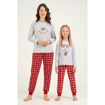 Arnetta Wonderful Time Anne Kız Gri Uzun Kol Pijama Takım Ar3733-a-v1 Ar3733-a-v1