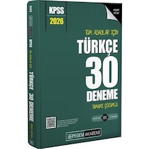 Kpss Lisans Gy Gk Türkçe Deneme 2026