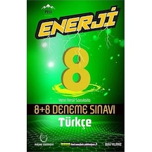 Palme Yayıncılık 8. Sınıf LGS Türkçe Enerji 8+8 Deneme