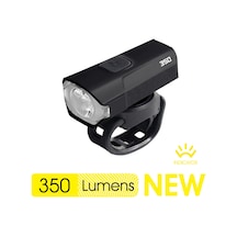 Moon Vela 350 Lümen Usb Ön Far Siyah