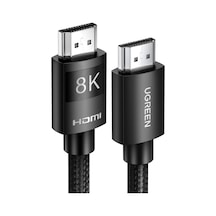 8k Hdmı 2.1 Kablo Desteği Hdr10 Earc Ps5 Için 3d Xbox S Monitör Vb 1m Gri Diğer