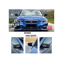 Bmw G20 3 Serisi Batman Yarasa Ayna Kapağı Piano Black Abs Plasti