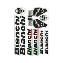 Gogo Bianchi 006 Siyah Bisiklet Sticker