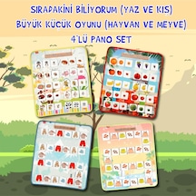 4 Set - 114 Parça Tox Sıradakini Biliyoum ( Yaz . Kış ) ve Büyük