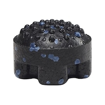 Twister Semi Massage Ball Twister Yarım Masaj Topu 5x5x3,7 Cm, Siyah + Mavi