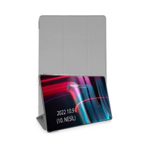 Apple İpad 2022 10.9 10.nesil Kılıf Tablet Smart Kılıf - Gri Evimdeyokyok
