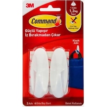 17081-tr Command Orta Boy Askı Beyaz