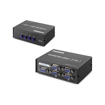 Vga Switch 4 In 1 Out 54 Mhz - Siyah Hdx1329