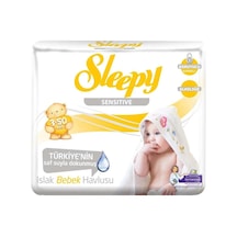 Sleepy Sensitive Islak Havlu 3 X 50'li - 6 Adet Tarı 6'li