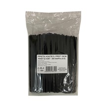 Pipetix Kokteyl Pipeti 300 Adet 19 Cm İnce Kullan At Pipet - 8 Adet Tarı