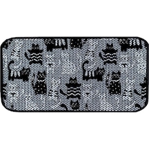 Aktunç Elekli Tuvalet Desenli Önü Kedi Kumu Paspası 60x120 Cm Desen 8