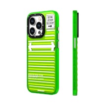 İphone 15 Pro Uyumlu Kılıf Youngkit Luggage Firefly Serisi Kapak Mavi