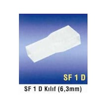 Mesa-3408 Fiş Kılıfı R Tipi Konnektör 6.3 1 Paket 100 Adet