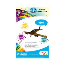 Ahşap Maket Uçak Boya Ve Fırça