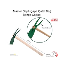 Master Saplı Çapa Çatal Bağ Bahçe Çapası N11.106