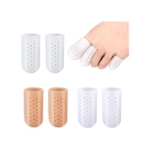 Sones 1 Çift Nefes Alabilir Delikli Ayak Koruyucuları Aşınmaya Karşı Kolluk L Beyaz