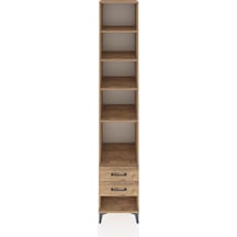 Hyperion Dolap 5 Raflı 2 Çekmeceli 44x44x243 Çam-çam Çam