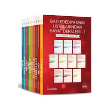 Batı Edebiyatının Ustalarından Hayat Dersleri 1 - 10 Kitaplık Mega Set- Hayykitap