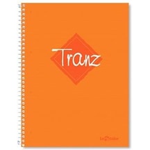 A5 Defter Çizgili 200 Syf Turuncu Tranz
