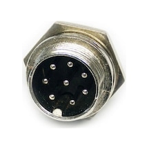 Ic-261m 16mm Mayk Erkek Fiş Şase 8p Konnektör
