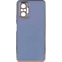 Xiaomi Redmi Note 10 Pro Kılıf Köşeli Altın Model Kapak