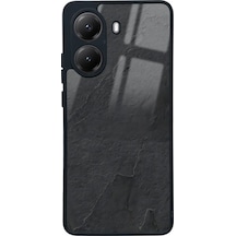 Xiaomi Poco X7 Pro Siyah Mermer Tasarımlı Glossy Telefon Kılıfı Çok Renkli