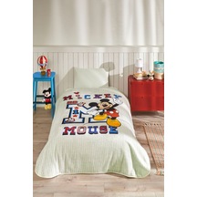 Özdilek Mickey Mouse College Disney Lisanslı Tek Kişilik Çocuk Battaniyesi 155x215 Cm Çok Renkli