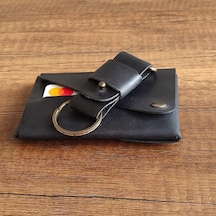 Sumerian Leather Craft Minimalist Deri Cüzdan