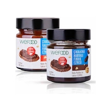 Wefood Çikolatalı Fındık Ezmesi 2'li Tanışma Paketi (Şekersiz,Katkısız) 200 G
